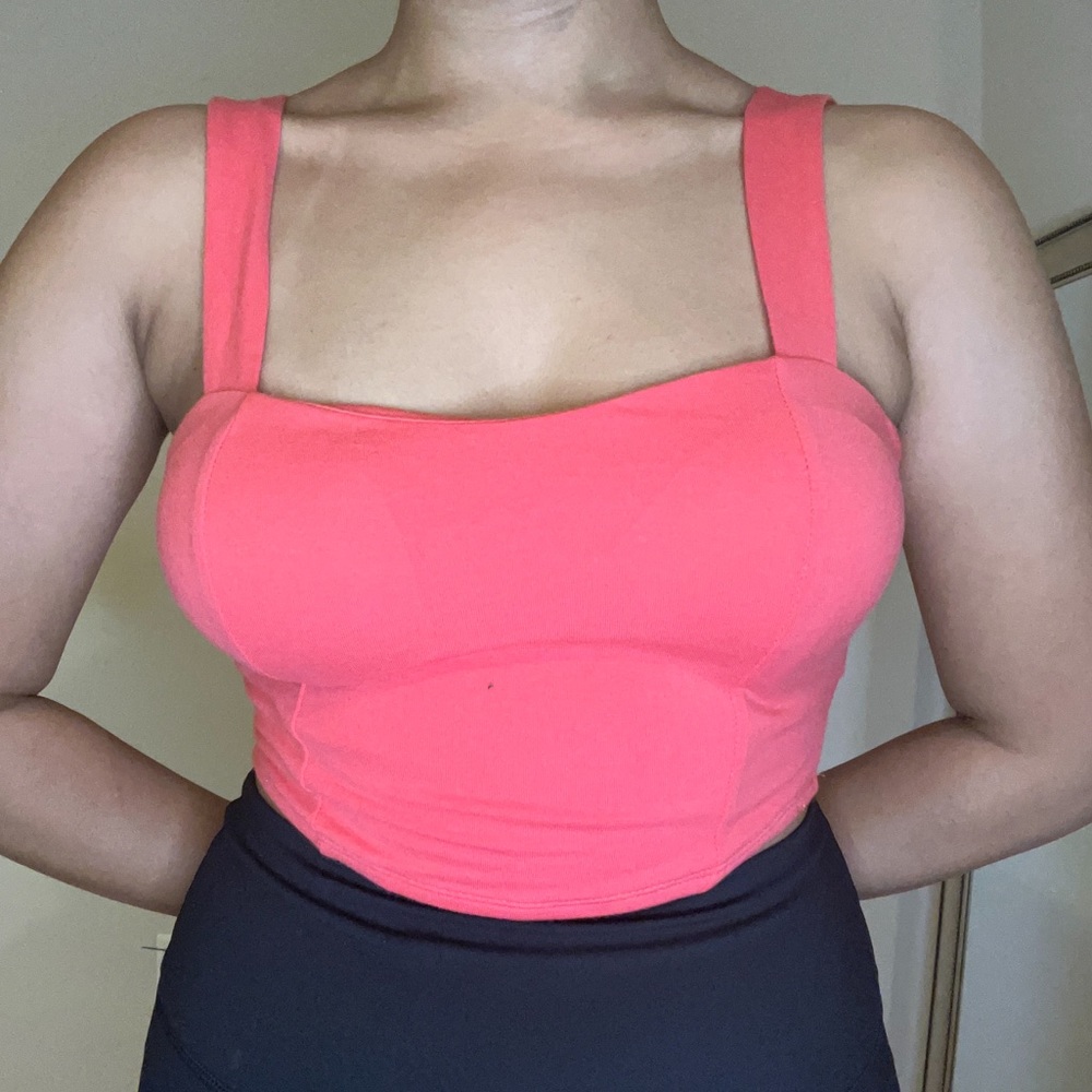 Cut Out Crop Top